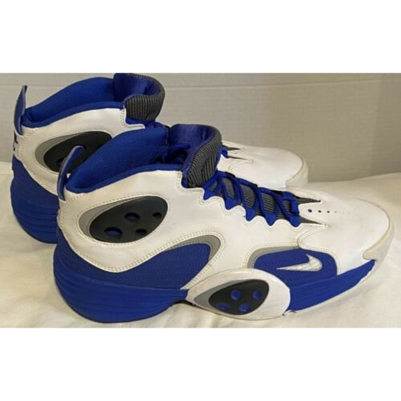 Nike Men\'s Size 11.5 Flight One Hardaway Orlando Magic White Royal 538133-100 main image 3